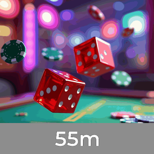 55m: Experiência em Roleta e Blackjack ao Vivo no Brasil