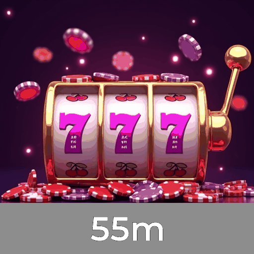 55m: Slots - Jackpots Gigantes, Jogos de Mesa - Estratégia Superior, Live Dealer - Experiência Imersiva